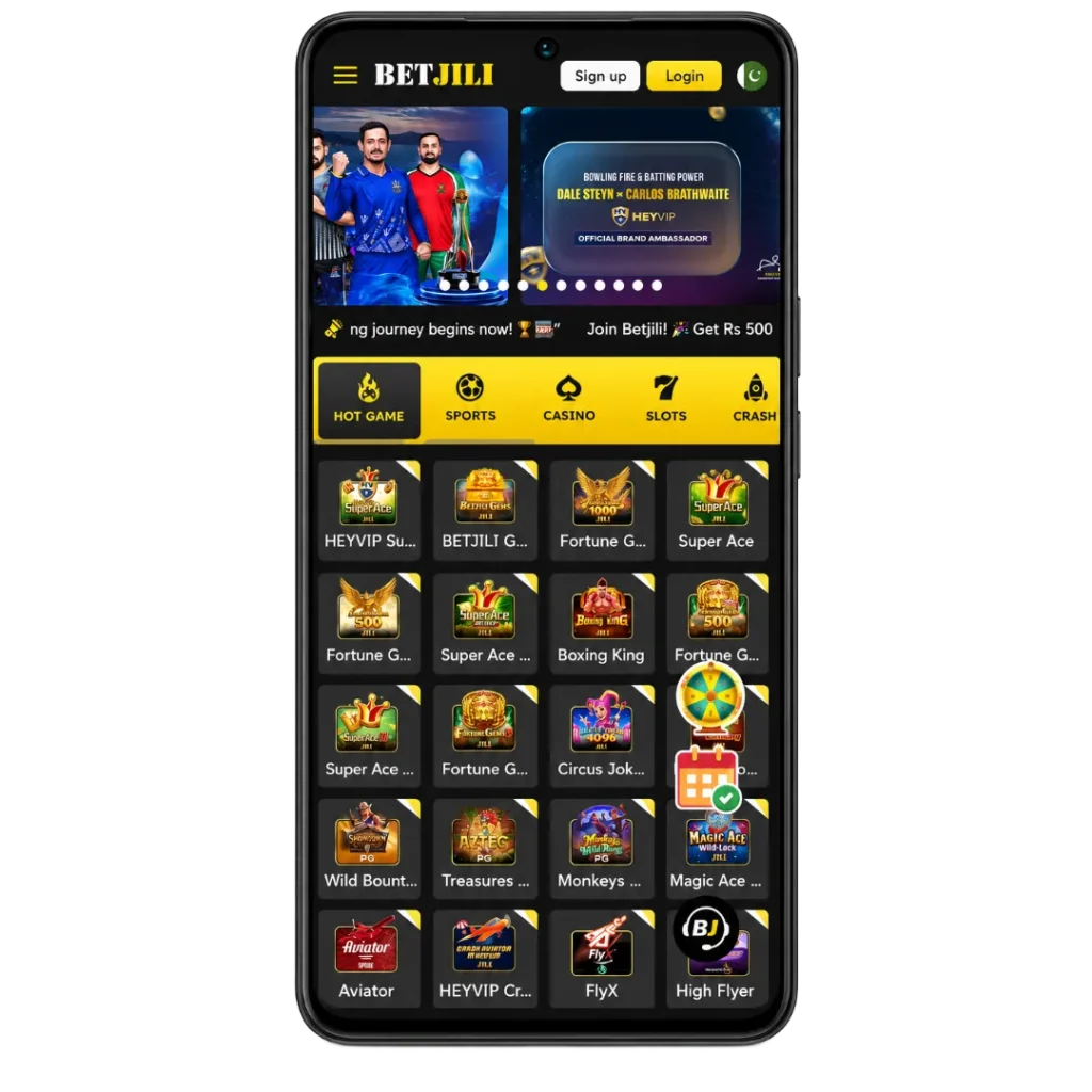betjili game homepage