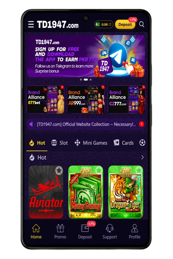 td1947 game homepage