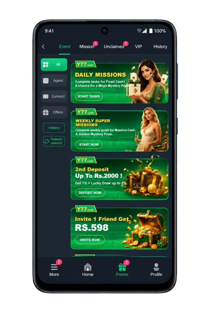 y77 game promo